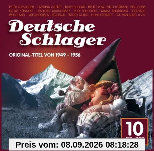 Deutsche Schlager - Original-Titel von 1949 - 1956