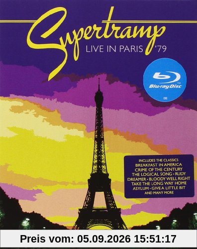 Supertramp: Live In Paris '79 [Blu-ray] [2012][Region Free] [UK Import]