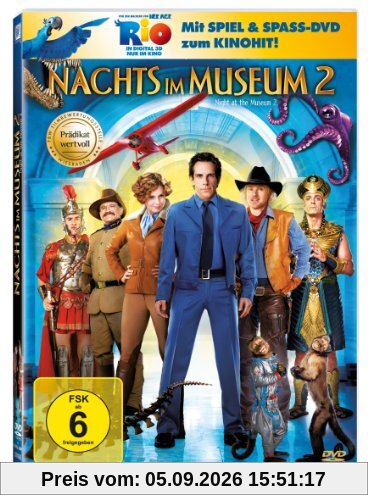 Nachts im Museum 2 (+ Rio Activity Disc)