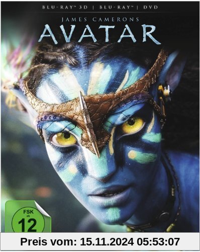 Avatar - Aufbruch nach Pandora 3D (inkl. 2D Version + DVD) [Blu-ray 3D]