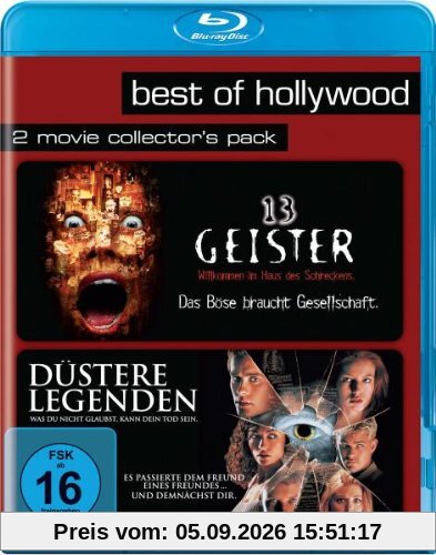 Best of Hollywood - 2 Movie Collector's Pack 29 (13 Geister / Düstere Legenden) [Blu-ray]