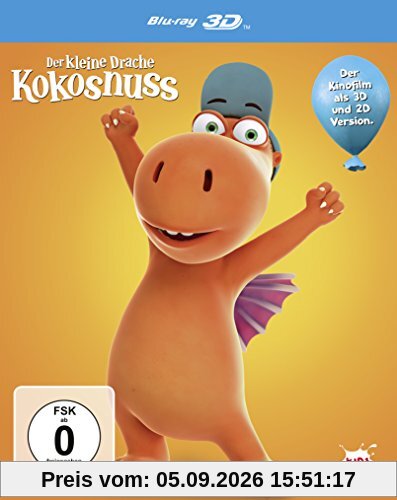 Der kleine Drache Kokosnuss (inkl. 2D-Version) [3D Blu-ray]