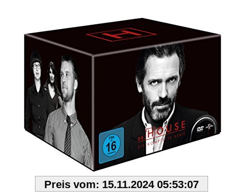 Dr. House - Die komplette Serie, Season 1-8 (46 Discs)