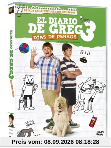 El Diario De Greg 3: Días De Perros [Blu-ray] [Spanien Import]