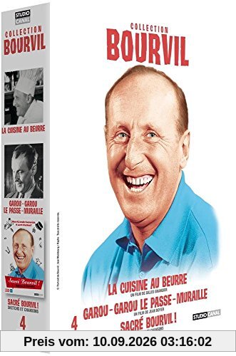 Coffret bourvil : la cuisine au beurre ; garou-garou le passe-muraille ; sacré bourvil! [FR Import]