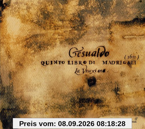 Gesualdo da Venosa: Quinto Libro di Madrigali (1611)