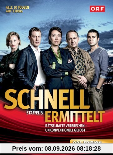 Schnell ermittelt - Gesamtbox 3. Staffel: Folge 19-28 [3 DVDs]