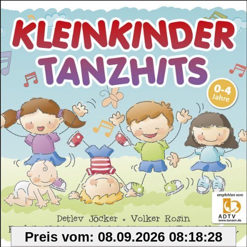 KLEINKINDER TANZHITS - vom ADTV empfohlene Kinderlieder für die Kinderparty und den Kindergeburtstag