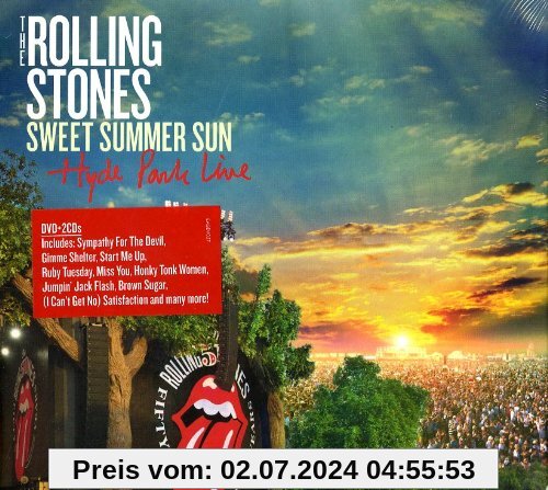 The Rolling Stones: Sweet Summer Sun - Hyde Park Live [DVD+2CD]