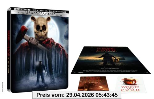Winnie the pooh : blood and honey - Combo UHD 4K - Steelbook Edition Limitée