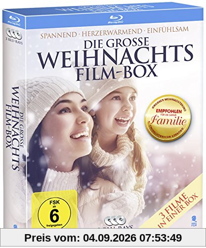 Die große Weihnachtsfilm-Box für Kids [3 Blu-rays]