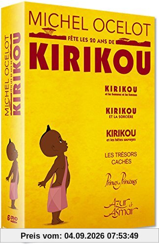 Coffret michel ocelot fête les 20 ans de kirikou 6 films [FR Import]