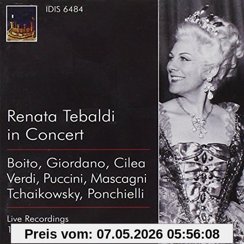 Renata Tebaldi In Concert
