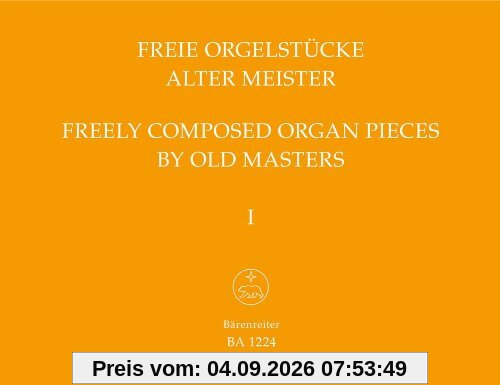 Freie Orgelstücke alter Meister 1