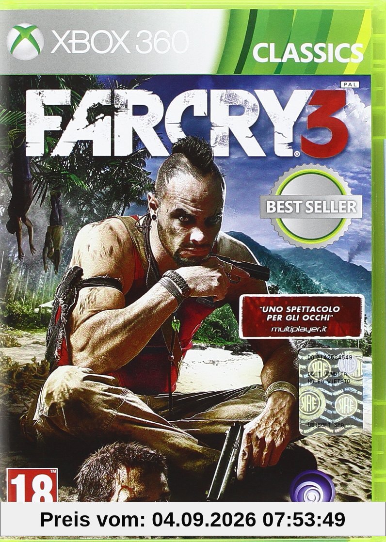 Ubisoft Sw X360 64004 Far Cry 3 -classics2-