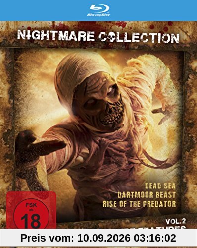 Nightmare Collection Vol. 2 - Creature Features (3 Horrorfilme auf Blu-ray im Sammelschuber)