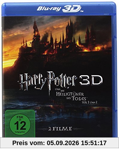 Harry Potter und die Heiligtümer des Todes 1+2 [3D Blu-ray]