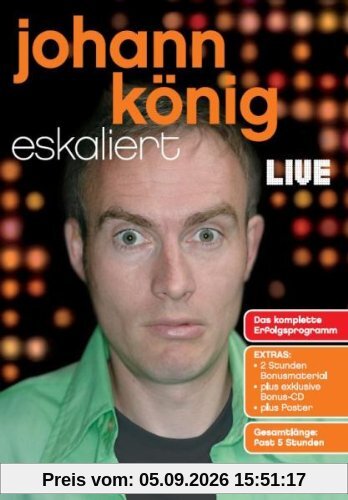 Johann König eskaliert (+ exklusiver Bonus-CD) [2 DVDs]