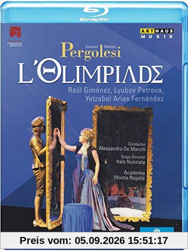 Pergolesi: L'Olimpiade [Blu-ray]