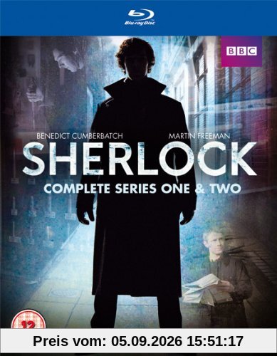 Sherlock - Series 1 & 2 Box Set [Blu-ray] [UK Import]