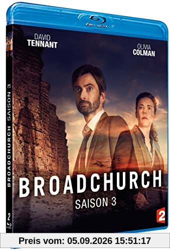 Coffret broadchurch, saison 3 [Blu-ray] [FR Import]