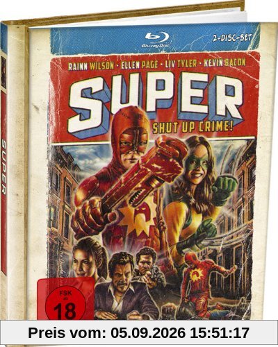 Super - Shut Up, Crime! - Mediabook Edition (+ DVD) [Blu-ray]
