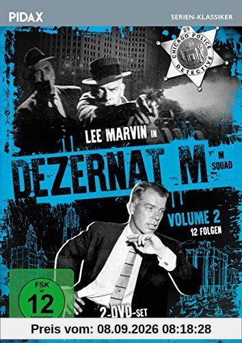 Dezernat M, Vol. 2 (M Squad) / 12 weitere Folgen der legendären Kriminalserie mit Lee Marvin (Pidax Serien-Klassiker)[2 DVDs]