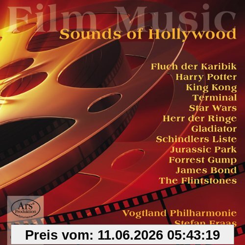 Filmmusik - The Sounds of Hollywood (Ausschnitte aus Jurassic Park, Harry Potter, Fluch der Karibik, Herr der Ringe, Star Wars u.v.m.)