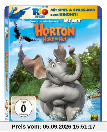Horton hört ein Hu! (+ Rio Activity Disc) [Blu-ray]