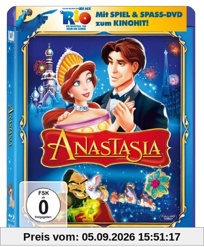 Anastasia (+ Rio Activity Disc) [Blu-ray]