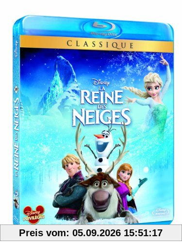 La reine des neiges [Blu-ray] [FR Import]