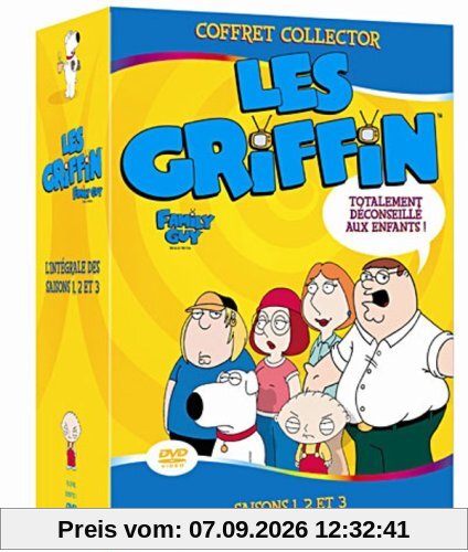 Coffret Les Griffin 7 DVD : saison 1 à 3 [FR Import]