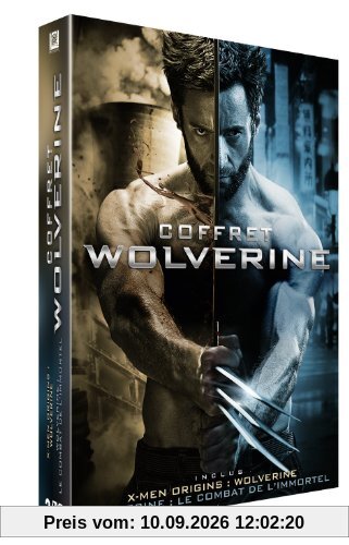Coffret Wolverine : X-Men Origins: Wolverine + Wolverine : Le combat de l'immortel