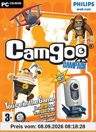 Camgoo Campack, CD-ROM Für Windows 98, ME, XP, 2000 u. Webcam
