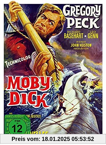 Moby Dick - 3-Disc Limited Collector's Edition im Mediabook (+ Bonus-Blu-ray) (+ DVD) (Deutsche Version)