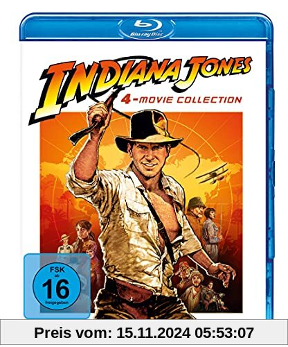 Indiana Jones – 4-Movie Collection [Blu-ray]