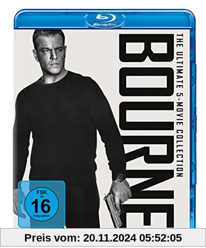 Bourne - The Ultimate 5-Movie-Collection [Blu-ray]