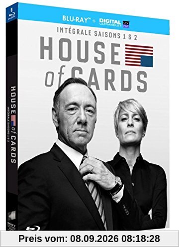 Coffret house of cards, saisons 1 et 2 [Blu-ray] [FR Import]