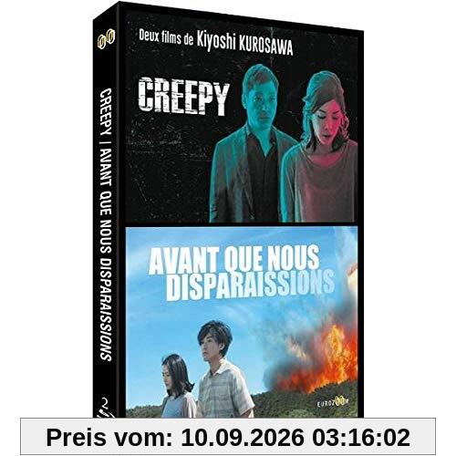 AVANT QUE NOUS DISPARAISSIONS + CREEPY (COFFRET 2 FILMS) - BLURAY [Blu-ray]