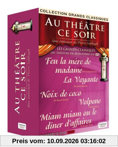 Coffret 5 DVD : Au Théâtre Ce Soir Volume4