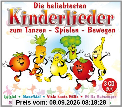 Die beliebtesten Kinderlieder zum Tanzen - Spielen - Bewegen