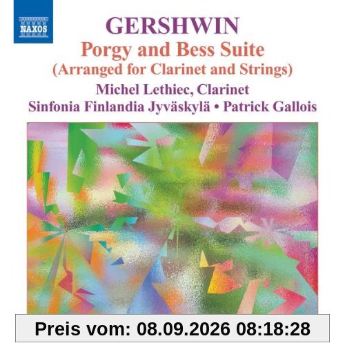 GERSHWIN Musik für Klarinette und Streicher (arrang. von Franck Villard)