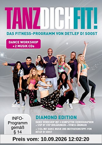 Detlef D! Soost - Tanz dich fit (Diamond Edition, + 2 Audio-CDs) [3 DVDs]