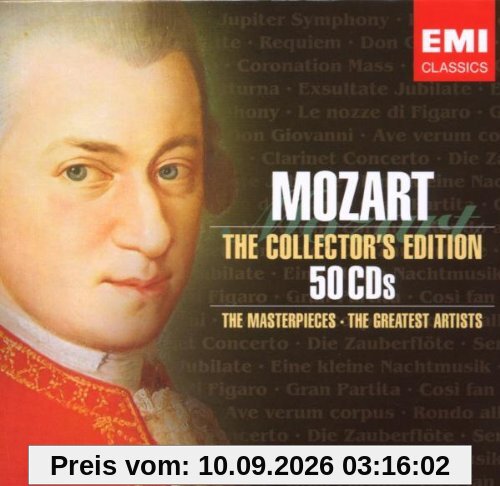Mozart: The Masterpieces, The greatest artists (The collector's edition)