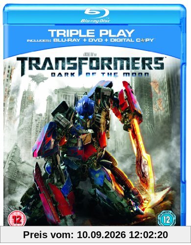 [UK-Import]Transformers Dark Of The Moon Triple Play Blu-Ray, DVD and Digital Copy