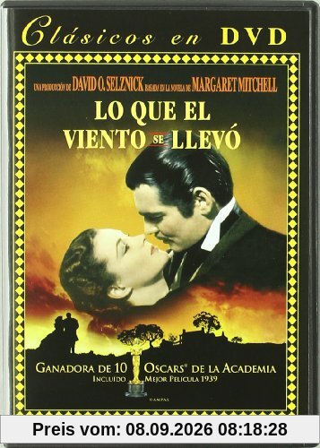 Lo Que El Viento Se Llevo [1939] (Import Movie) (European Format - Zone 2)