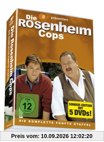 Die Rosenheim Cops - Die komplette 5. Staffel auf 5 DVDs!