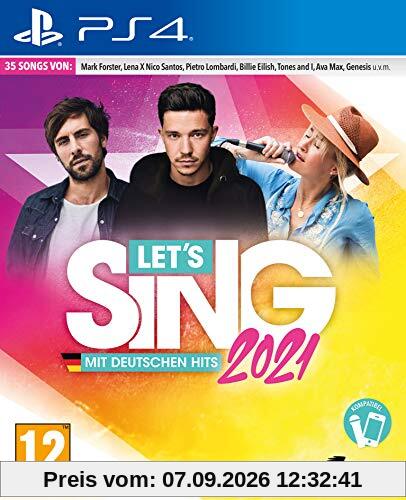 Let's Sing 2021 mit deutschen Hits (Playstation 4) [AT-PEGI]