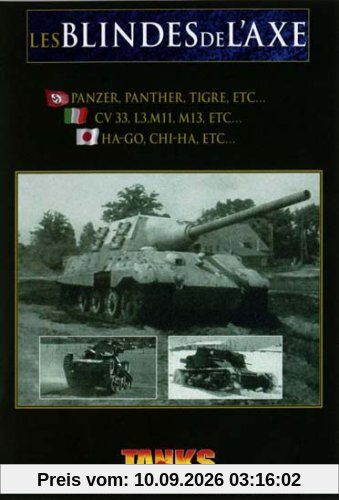 Tanks, les blindés de la 2ème guerre mondiale - les blindés de l'axe [FR Import]