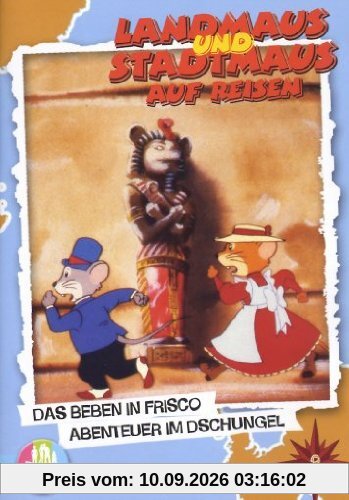 Landmaus und Stadtmaus - Das beben in Frisco, Abenteuer im Dschnungel